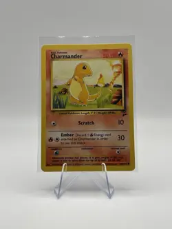 Pokemon Charmander Base Set 2-1999 Vintage Card 69/130 - Image 1