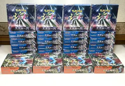 Pokemon Card 4 Ancient Roar & 20 Future Flash Booster Box Sealed Japanese - Image 1