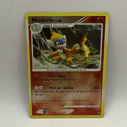 Monferno Majestic Dawn Reverse Holo Pokemon TCG 41/100 Diamond & Pearl HP Card - Image 1
