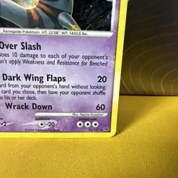 Giratina Holo Rare Card 10/127 Pokemon TCG 2009 Platinum - Image 4