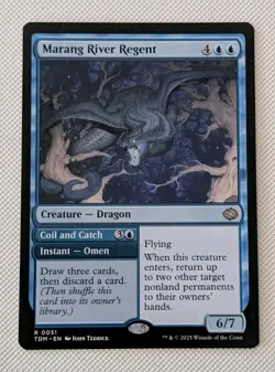 MTG Tarkir : Dragonstorm Rare MARANG RIVER REGENT NM - Image 1