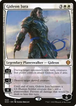 Gideon Jura - SCD - MTG Rare English Non Foil - Image 1