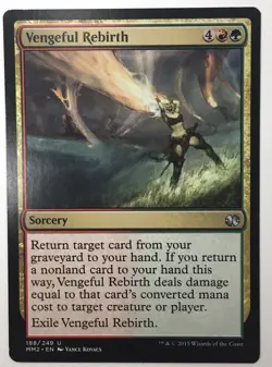 Vengeful Rebirth *Uncommon* Magic MtG 188/249 2015 - Image 1