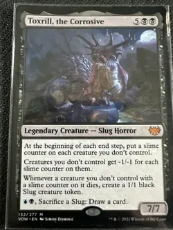 MTG Toxrill, the Corrosive Magic: The Gathering Innistrad: Crimson Vow #132 - Image 1