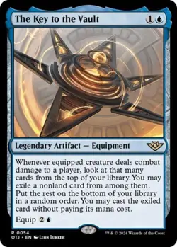 The Key to the Vault - Near Mint MTG Outlaws of Thunder Junction - Image 1