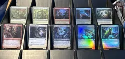 Magic the Gathering Lot (10) - Crimson Vow MTG Foils & Commons - Image 1