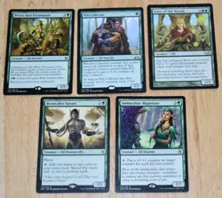 MTG Rare 5x Elf Beastcaller Savant, Immaculate Magistrate, Pelt Collector + More - Image 1