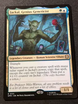 Jackal, Genius Geneticist - SPM - MTG - EN - NM - 0131 - Image 1