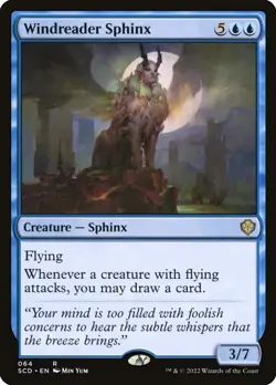 Windreader Sphinx - SCD - MTG Rare English Non Foil - Image 1