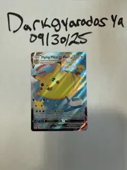 2021 Pokemon Celebrations TCG Flying Pikachu Vmax 007/025 PACK FRESH - Image 5