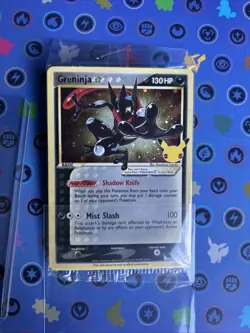 Pokemon Celebrations GOLD STAR HOLO Greninja SWSH144- NM/M - Image 1