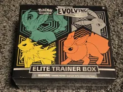 Pokemon TCG Sword & Shield Evolving Skies Elite Trainer Box ETB Factory Sealed - Image 1