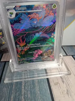Psa 10 Gem Mint Gloom 198/197 obf Obsidian Flames IR Pokemon Scarlet & Violet - Image 3