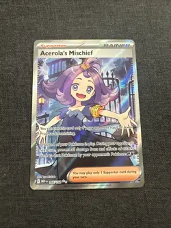 Acerola's Mischief 165/132 Me01: Mega Evolution Holo Pokemon Tcg - Image 1