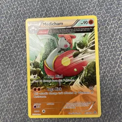 Pokemon - Medicham 81/160 - Non Holo Rare - Primal Clash - Near Mint - Image 1