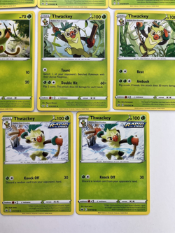 Pokemon Tcg Lot of 11 Grookey, Thwackey Common basic - Image 4