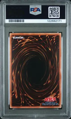 Yugioh Dark Magician Ghost Rare Japanese 20th Anniversary 20AP-JP101 PSA 9 Mint - Image 2