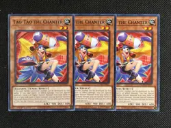 3x YuGiOh! - Tao Tao the Chanter DOOD-EN031 Common 1st Edition Near Mint - Image 1