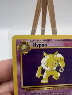 Pokemon TCG Hypno Fossil Card 23/62 Regular Rare, 1999 Vintage LP/MP - Image 4