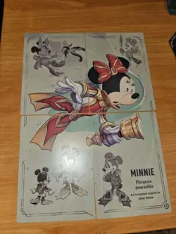 Disney Lorcana Rise Of Floodborn Minnie Mouse Puzzle cards & full set available - Image 1
