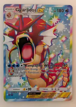 Fan Art: Gyarados Ex Shiny - Pokemon TCG Pocket A4 Custom Card - Image 1