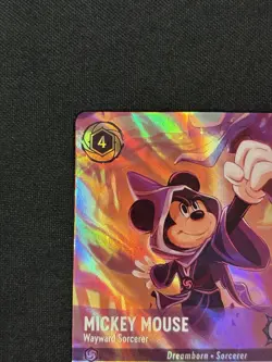 Mickey Mouse Wayward Sorcerer Enchanted 208/204 Disney's Lorcana Card - Image 2