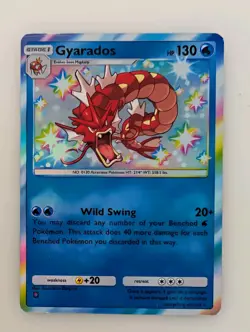 Fan Art: Gyarados Shiny Holo - Pokemon TCG Pocket A4 - Custom Card - Image 1