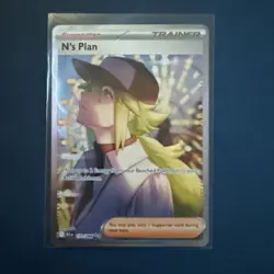 N's Plan Sir 170/086 English Pokemon Card Black Bolt - Image 1