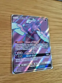 OROCORIO GX 217/236 POKEMON CARD (COSMIC ECLIPSE SET) FULL ART HOLO - Image 2