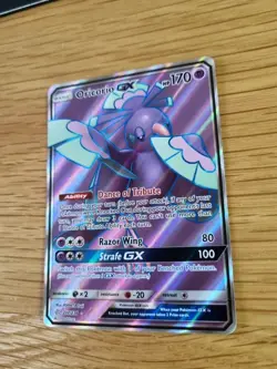 OROCORIO GX 217/236 POKEMON CARD (COSMIC ECLIPSE SET) FULL ART HOLO - Image 3