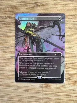 Sigarda's Aid Secret Lair Foil Drop, Lightly Played Angels MTG Card - Image 1