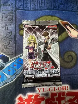 YuGiOh KAIBA'S LEGENDARY DUELISTS: SEASON 2 BOOSTER PACK (18 Cards) LDS2 Sealed - Image 1