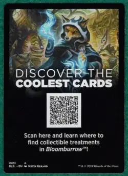 Squirrel Token - Bloomburrow BLB #0023 - Magic: The Gathering MTG Card - Image 2