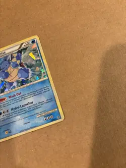 Blastoise 13/95 Pokemon Card TCG HG&SS Unleashed Cracked Ice Holo Rare LP - Image 5