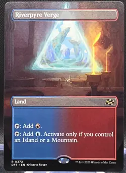 Riverpyre Verge #372 Aetherdrift Borderless Regular Rare - Image 1