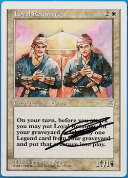 Loyal Retainers Portal Three Kingdoms NM Uncommon SIGNED CARD (504727) ABUGames - Image 1