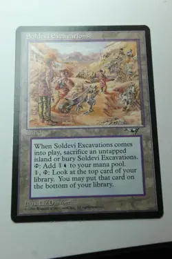 MTG Soldevi Excavations x1- -Alliances-Lightly Played - Image 1