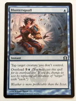 MTG Return to Ravnica Blustersquall 30/274 NM - Image 1