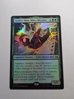 Spider-Man, Miles Morales MTG 18, Magic the Gathering - Image 1