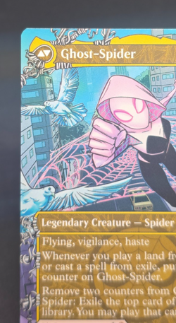 MTG Spider-Man Borderless Gwen Stacy / Ghost-Spider M #0209 Regular - Image 5