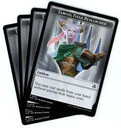 x4 Human Soldier / Tamiyo, Field Researcher - Token - Innistrad Remastered - MTG - Image 2