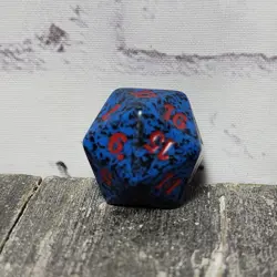 MTG D20 Spindown 20 Sided Life Counter Dragon's Maze Blue Red DGM Izzet Die - Image 3