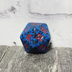 MTG D20 Spindown 20 Sided Life Counter Dragon's Maze Blue Red DGM Izzet Die - Image 4