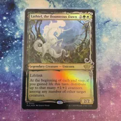 Lathiel, the Bounteous Dawn (FOIL) x1 - MTG Multiverse Legends MUL #50 - Image 1