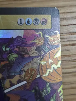 Norman Osborn / Green Goblin MISCUT FOIL 0220 MTG Magic NM/M Spider-Man Full Art - Image 4