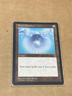 MTG - Pearl Medallion - Tempest - Near Mint - Image 1