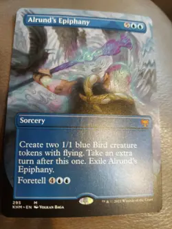 Alrund's Epiphany (Borderless) Kaldheim Regular - Image 1