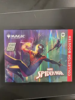 Magic The Gathering Marvel’s Spider-Man Collector Booster Omega Brand New Sealed - Image 1