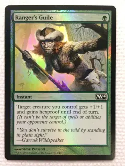 MTG 1x FOIL Ranger's Guile Core Set M14 Pauper Modern Magic the Gathering x1 NM - Image 1