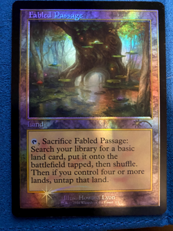 Fabled Passage (Retro Frame) WPN & Gateway Promos Foil - Light Play - Image 1